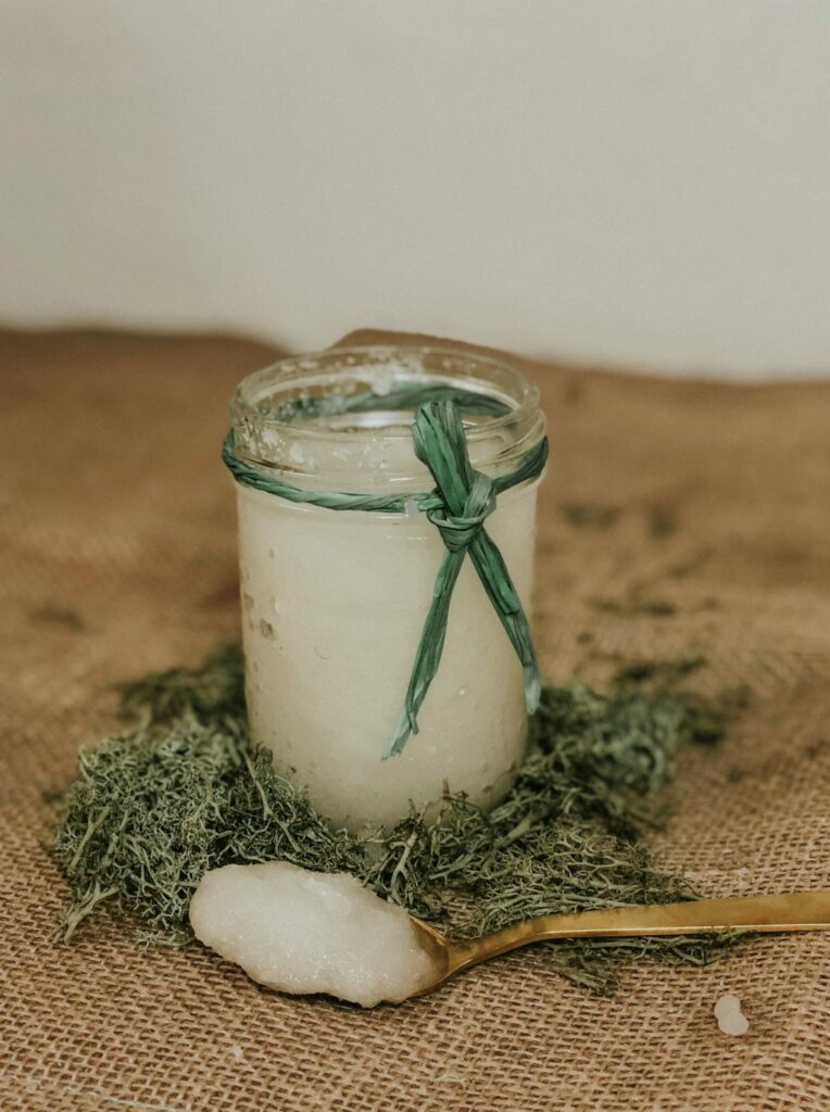 Easy DIY Lemon sugar scrub