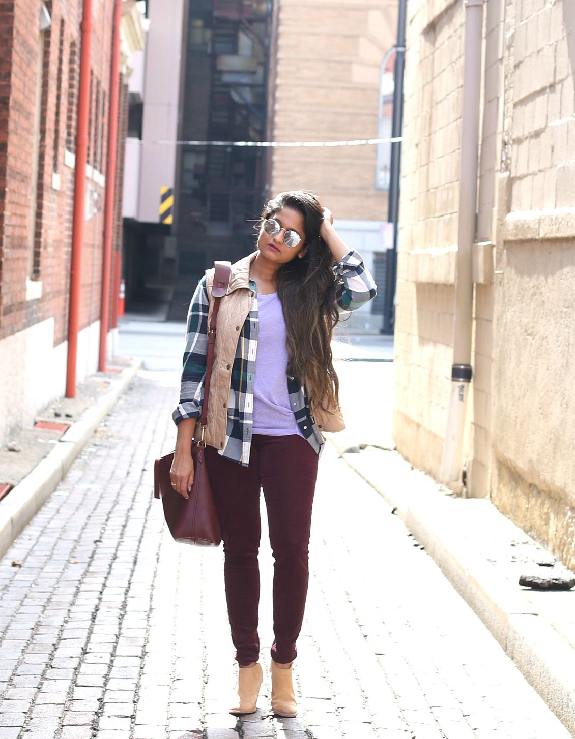 purple-green-khaki-fall-outfit