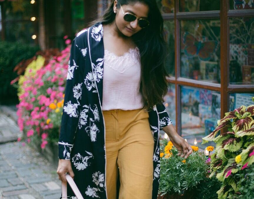 3 Ways To Wear a Floral Kimono