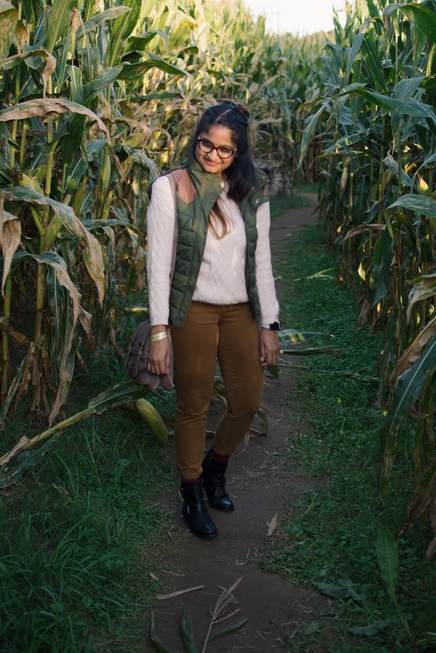 lifestyle blogger Surekha of Dreaming Loud wearing Aetrex moto boots