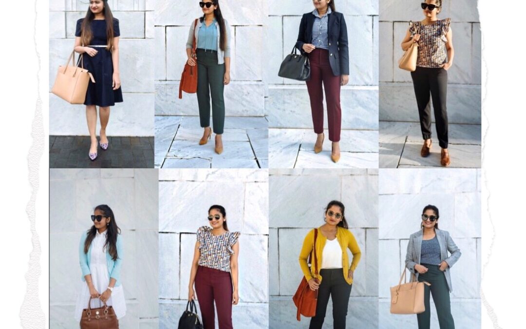 1 Month of Colorful Fall Work Outfits (20+ Outfit Ideas)