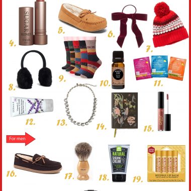 Top 25 Stocking Stuffers Ideas Under $25 for Him & Her featured by top Ohio life and style blog, Dreaming Loud