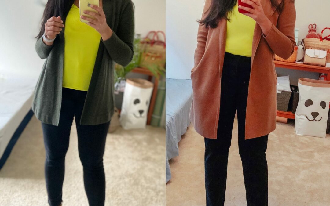 Neon Yellow Green Camisole in 2 Ways