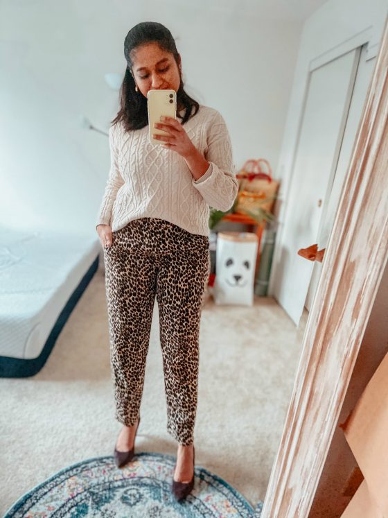 How to Wear Leopard Print Pants for the Office? | Dreaming Loud