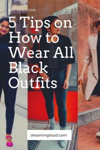 How to Wear an All Black Outfit in the Spring | Dreaming Loud