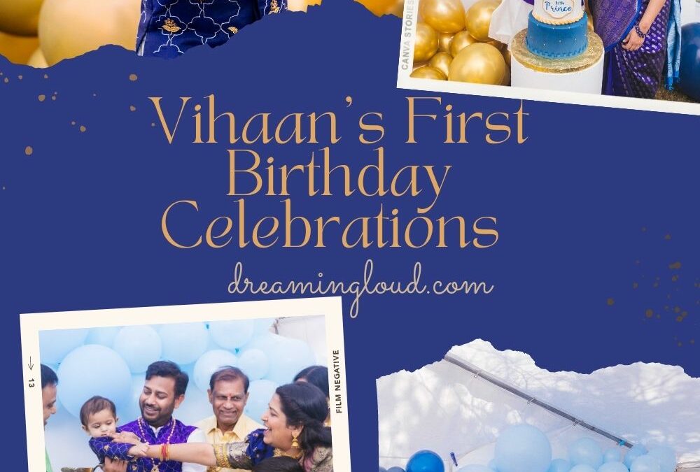 Vihaan’s Traditional Indian First Birthday Party Celebrations