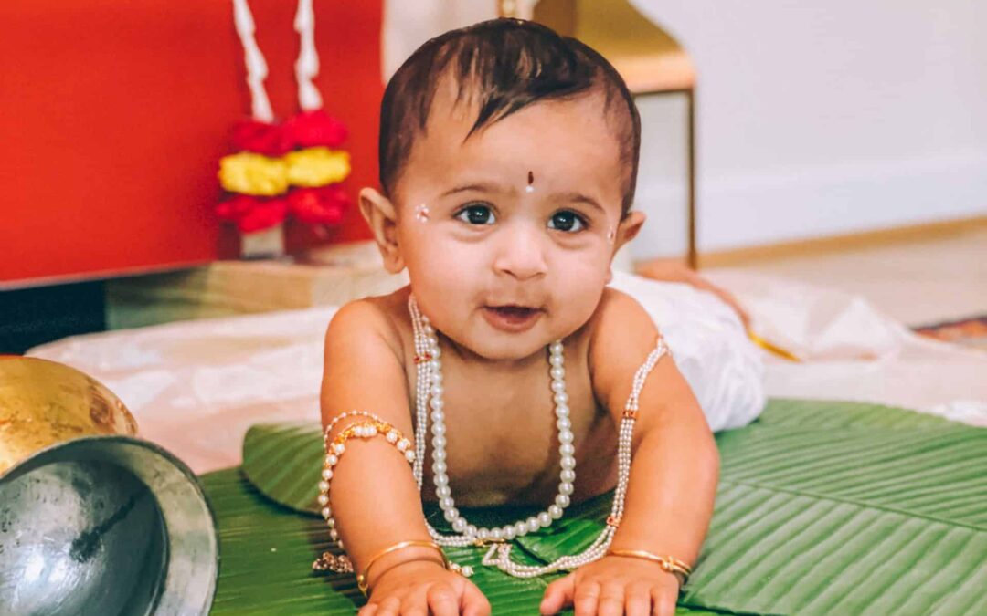 DIY Baby Krishna Outfit for Janmashtami