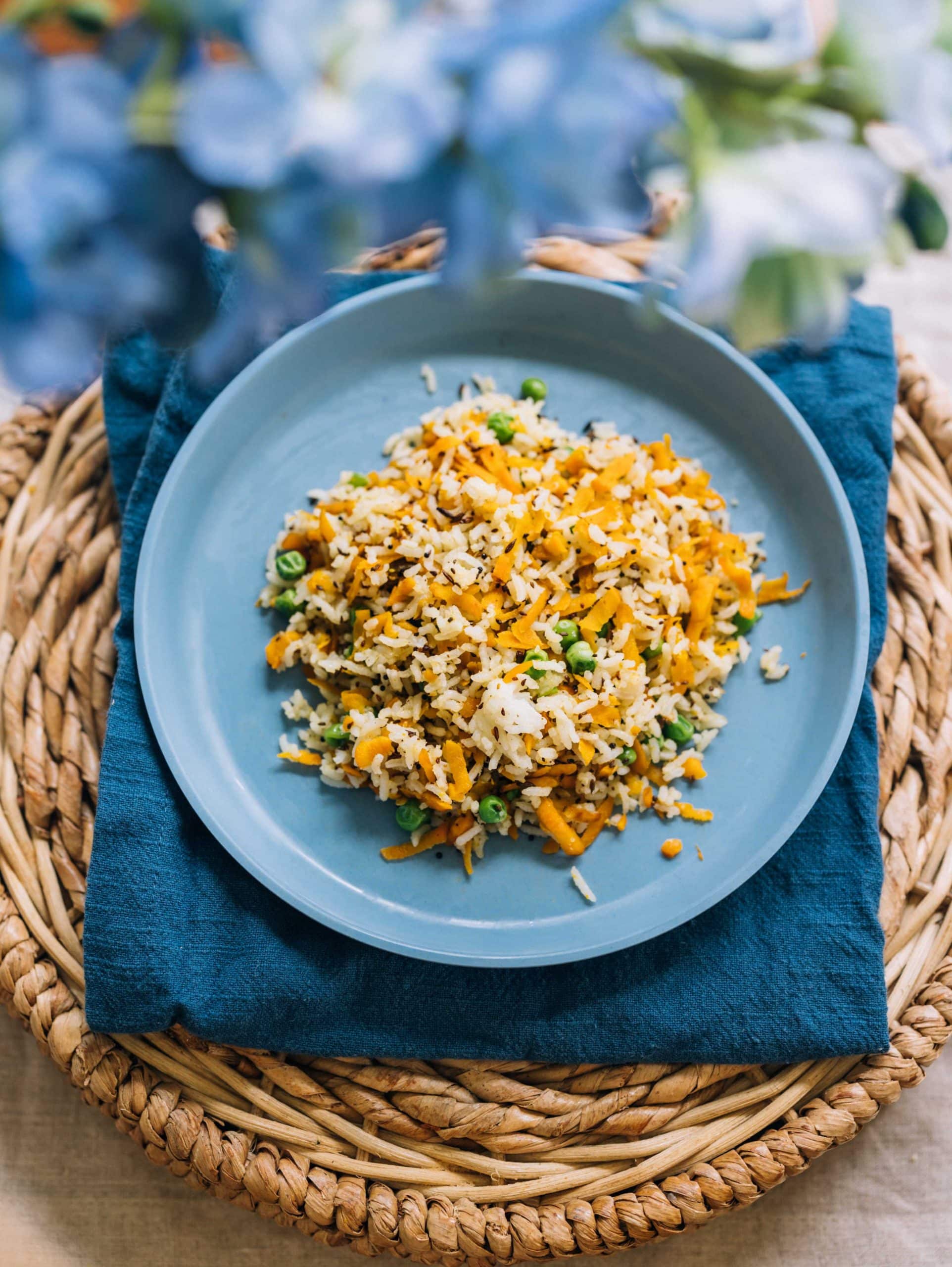 Toddler Sick Day meal -Ajwain (Vaamu) Rice Recipe