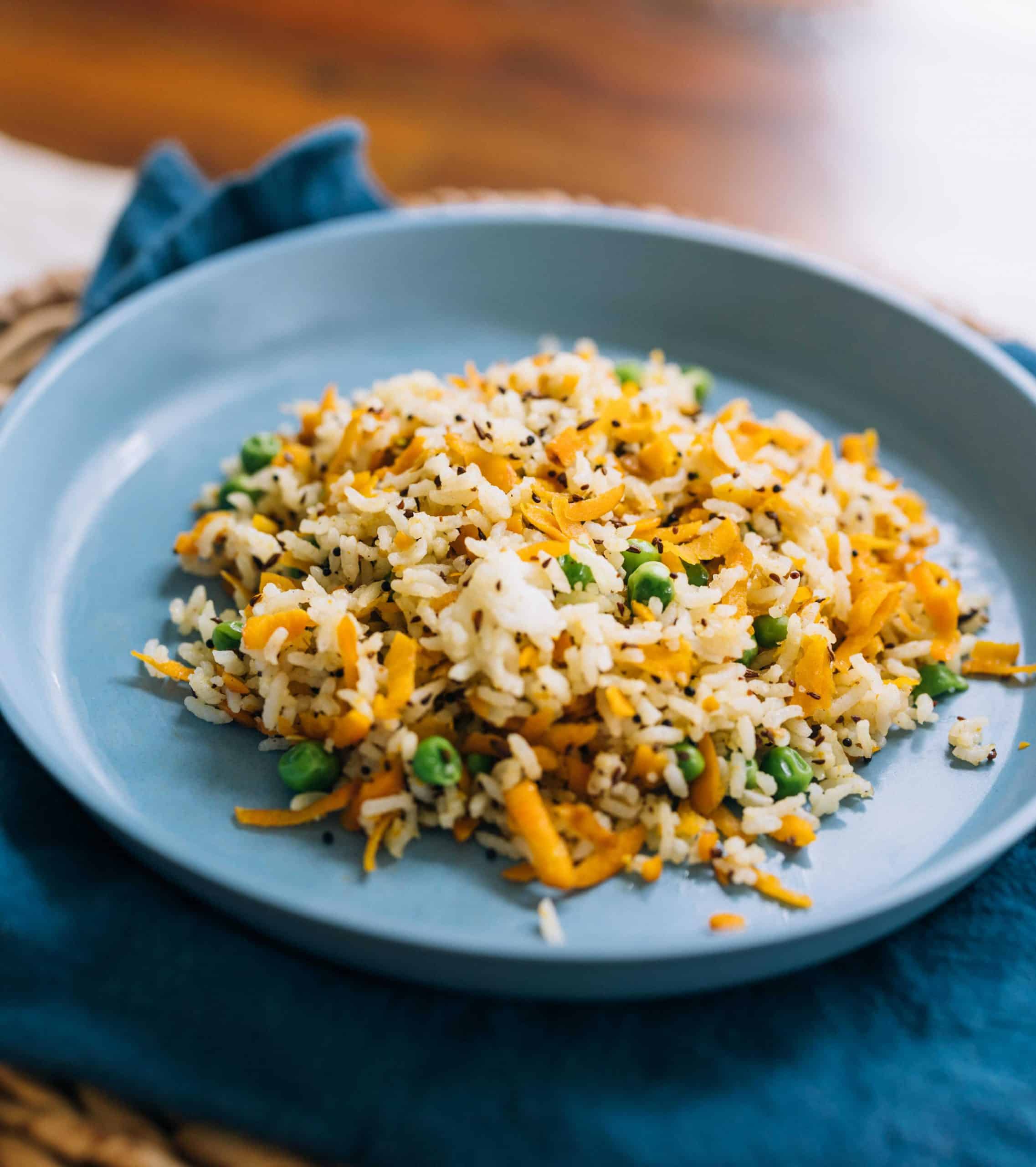 Toddler Sick Day meal -Ajwain (Carrom) Rice Recipe