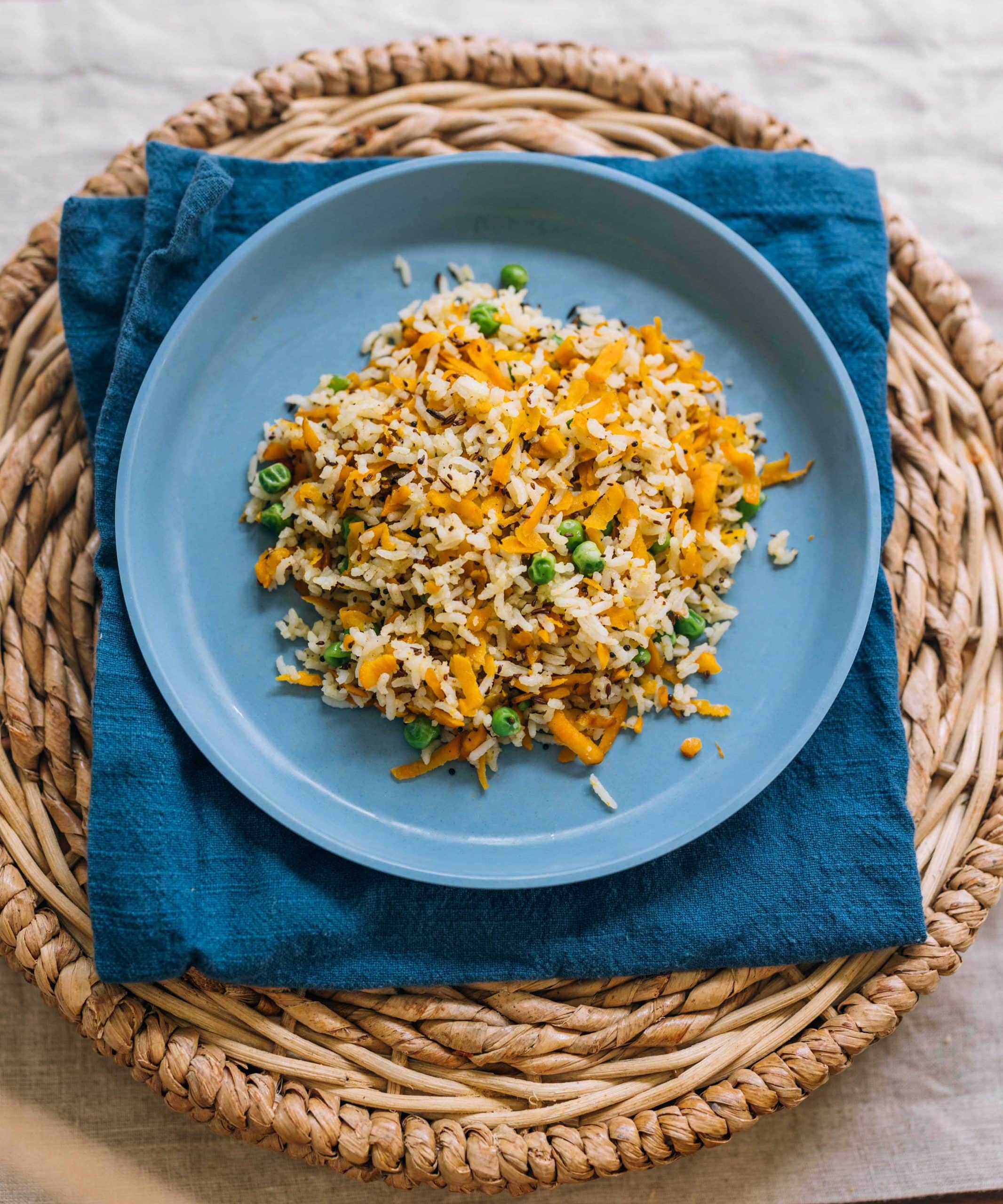 Toddler Sick Day Meal- Ajwain Rice/Vaamu Annam/Carrom Rice Recipe