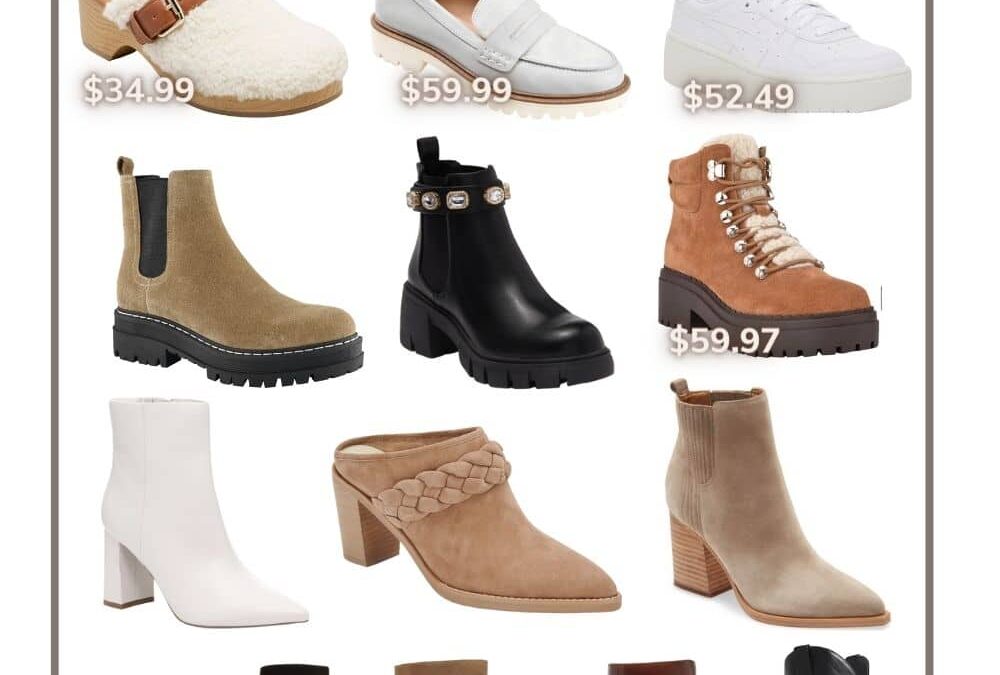 Comfy and Trendy Fall Shoes Under $100