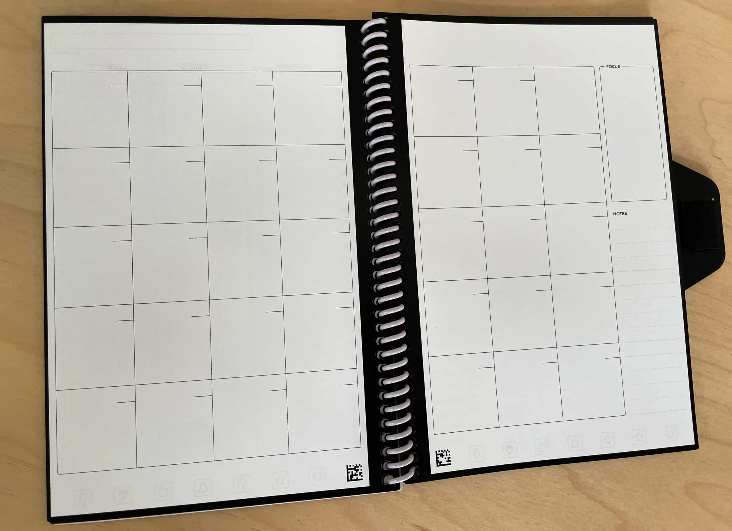 Eco-friendly Swaps- Rocketbook Reusable Everyday Planner Review-Goal setting page by top US sustainable lifestyle blogger dreaming loud