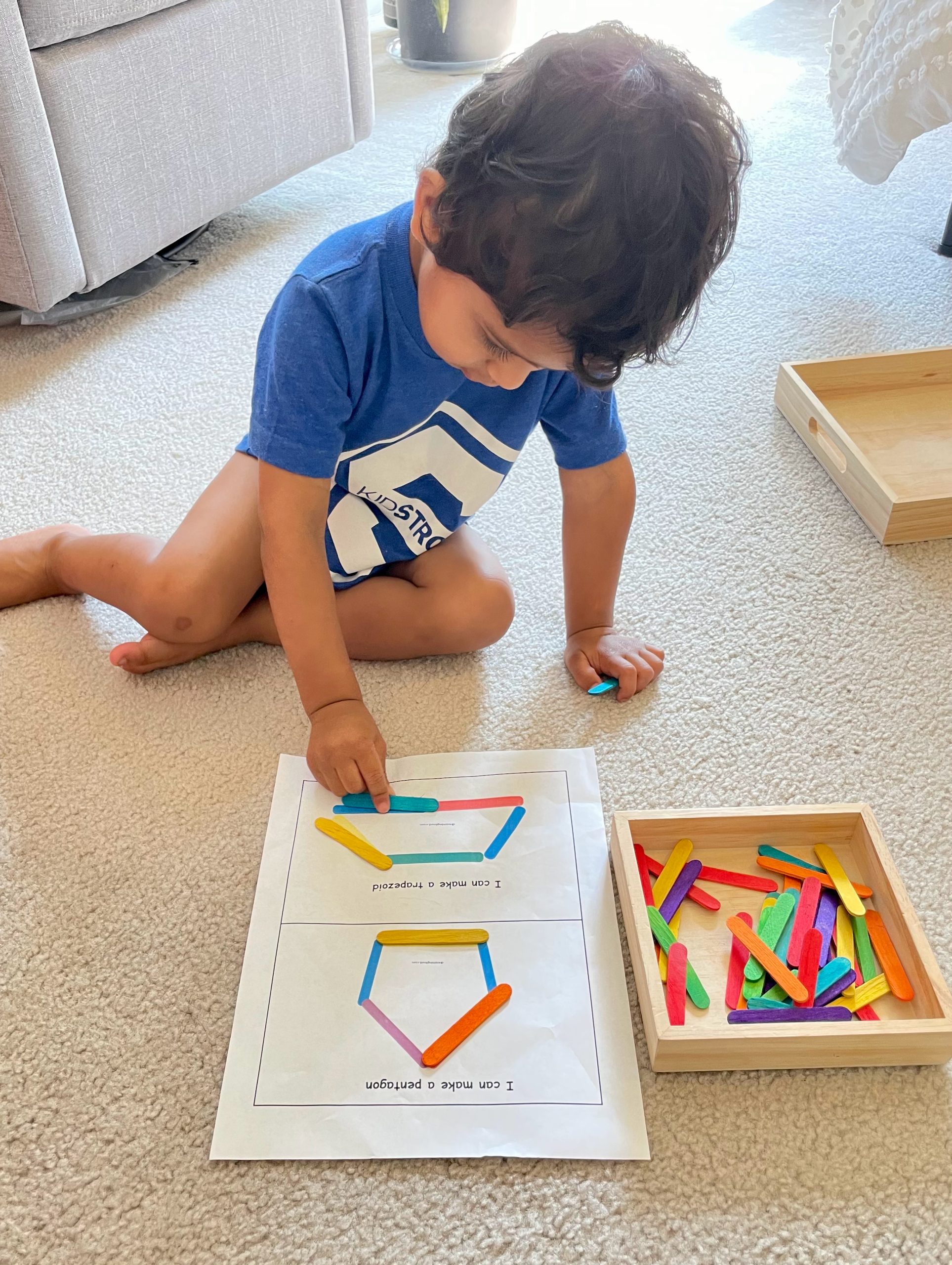 Pattern and Color Matching puzzles- Best puzzles for 2 year old by top US mom blogger dreaming loud