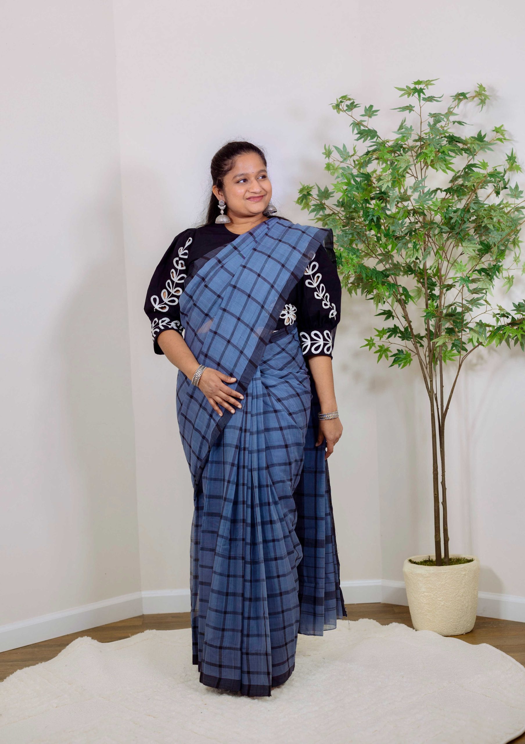 Handlooms Of India- Bobbili Handloom Cotton Saree by TOP US Indian Blogger Dreaming Loud