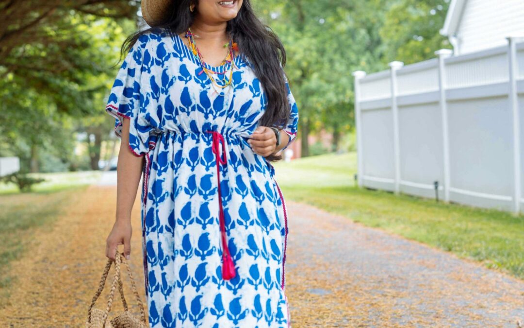 Amazon Kaftan Dress Outfit for a Hot Summer Day