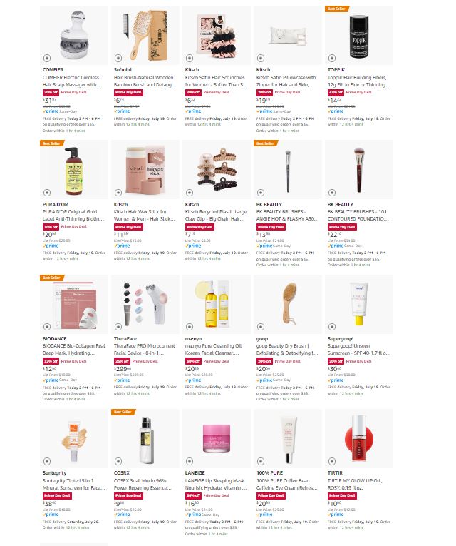 Amazon Prime Day Deals on Skincare, Makeup and Hair Products by Top US Fashion and Beauty Blog Dreaming Loud