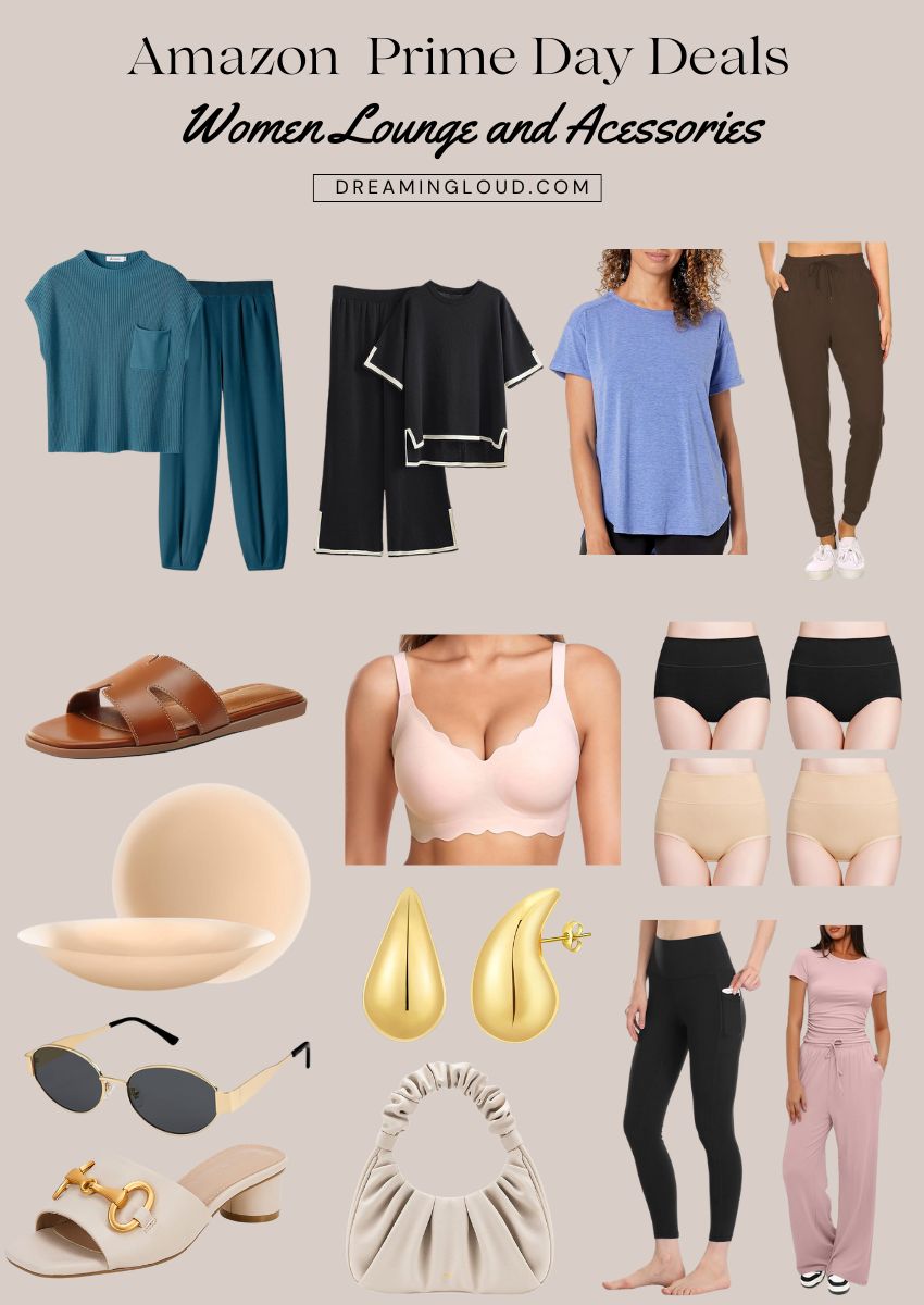 Amazon Prime Day Deals on Women Loungewear and Acessories by Top Modest Fashion Blogger Dremaing Loud