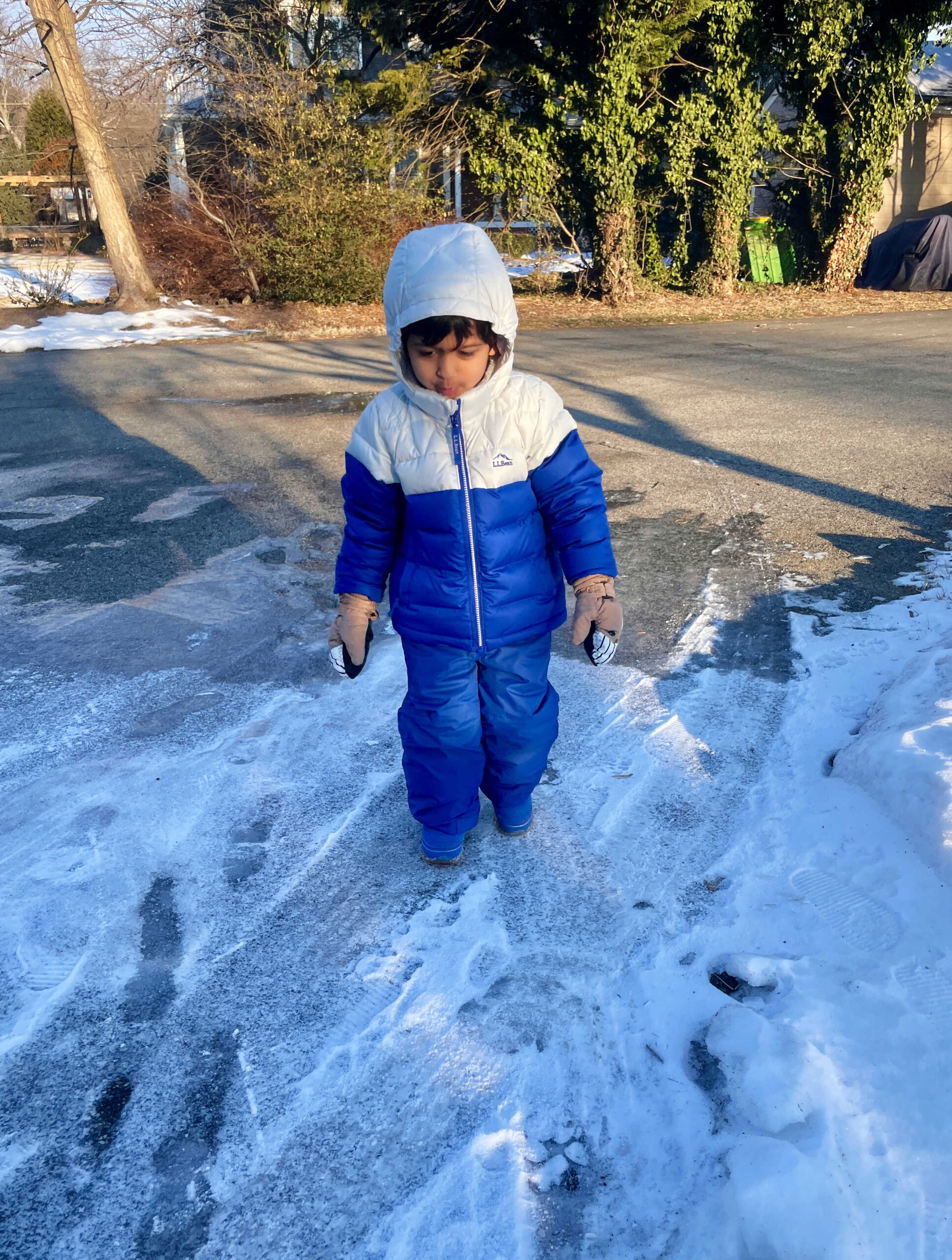 Toddler Boy Winter Fashion Essentials - Cozy Styles That promote Self-Dressing- LL. Bean Kids' Bean's Down Jacket,,Columbia Boy's Ice Slope III Pant by Top US Mom Blogger Dreaming Loud