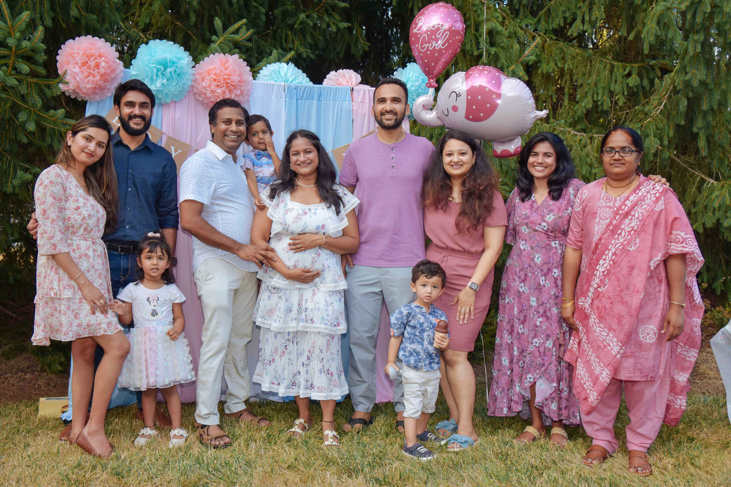 Our Sweet and Simple Gender Reveal Party by Top US mom blogger dreaming loud