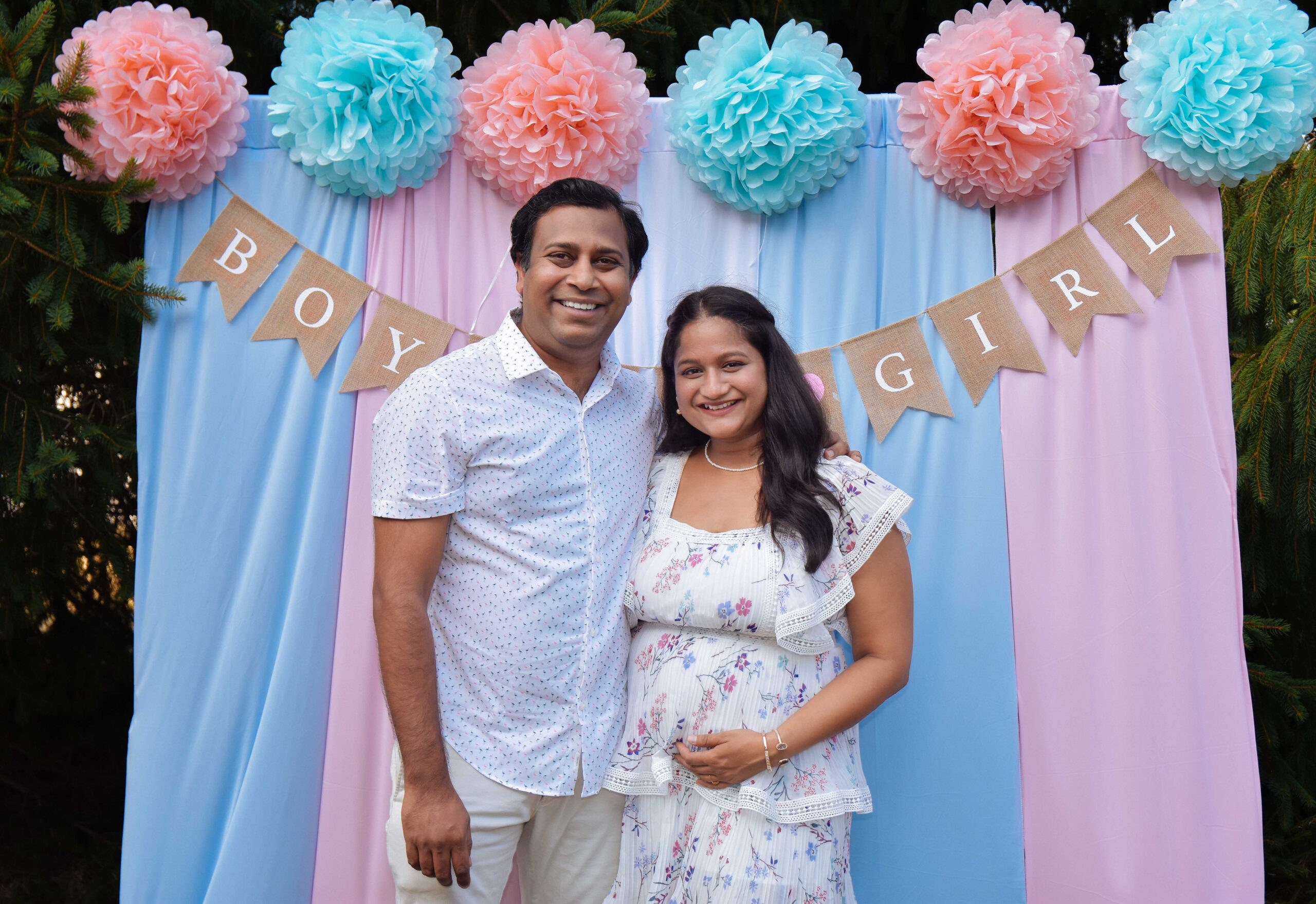 Our Sweet and Simple Gender Reveal Party